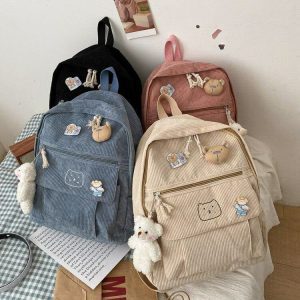 Trendy Velvet Backpack RM143