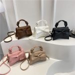 Cute Mini Bow Attached Shoulder Bag RM161