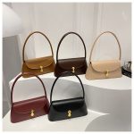 Shoulder Handbag for Women – Flap Button Closure DD422