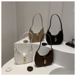 Dual Belt Shoulder Bag for Women | Medium PU Handbag ORM181