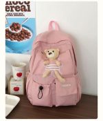 Large Backpack for Women | Nylon Travel Backpack ORM189 - Image 4