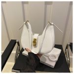 Dual Belt Shoulder Bag for Women | Medium PU Handbag ORM181 - Image 2
