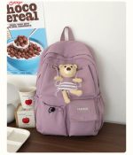 Large Backpack for Women | Nylon Travel Backpack ORM189 - Image 2