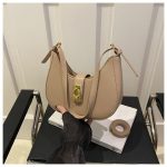 Dual Belt Shoulder Bag for Women | Medium PU Handbag ORM181 - Image 3