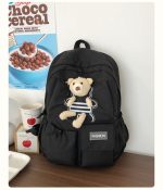 Large Backpack for Women | Nylon Travel Backpack ORM189 - Image 3