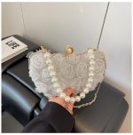 Party Clutch Bag for Women in BD – Pearl Handle Evening Bag RM173 - Image 5