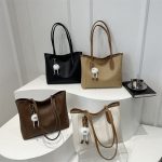 Large Tote Bag for Women | Spacious PU Handbag RM192