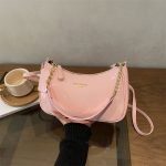 Dual Belt Shoulder Bag for Women | Medium PU Handbag DD439 - Image 3