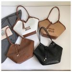 Large Tote Bag for Women | Spacious PU Handbag DDT08