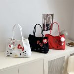 Cute Character Print Tote Bag for Women – Lightweight Casual Handbag RM195