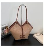 Large Tote Bag for Women | Spacious PU Handbag DDT08 - Image 4