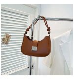 Elegant PU Leather Shoulder Bag for Women – Mini Hobo Handbag RM197 - Image 3