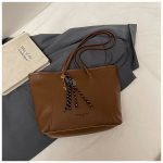 Large Tote Bag for Women | Spacious PU Shoulder Bag with Ornament DDT12 - Image 7