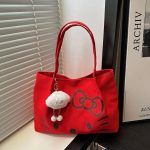 Cute Character Print Tote Bag for Women – Lightweight Casual Handbag RM195 - Image 3
