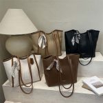 Large Tote Bag for Women | Spacious PU Handbag RM194