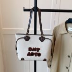 Large Tote Bag for Women | Spacious PU Handbag with Bear Charm ASCT11 - Image 2