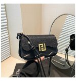 Small Baguette Shoulder Bag for Women | PU Handbag ASC397 - Image 6
