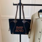 Large Tote Bag for Women | Spacious PU Handbag with Bear Charm ASCT11 - Image 3