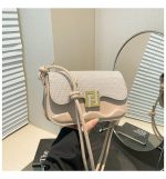 Small Baguette Shoulder Bag for Women | PU Handbag ASC397 - Image 4