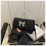 Small Handbag for Women | Button Closure PU Bag ASC372 - Image 4
