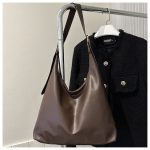 Large Hobo Shoulder Bag for Women | Spacious PU Handbag RRM206 - Image 4